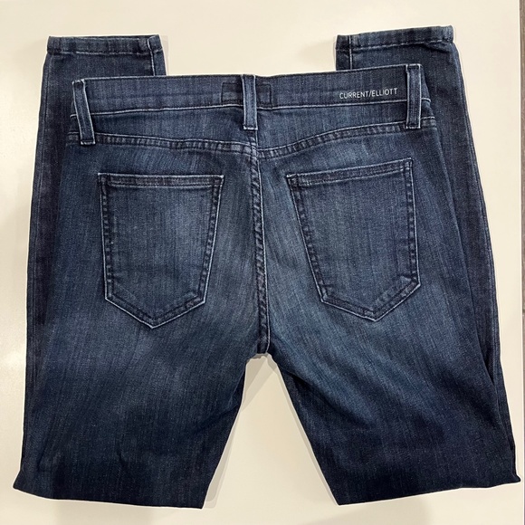 Current/Elliott The Stiletto Women's Skinny Jeans Dark Wash 27 - Picture 2 of 8